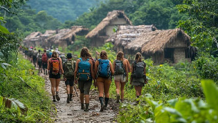 Thailand hilltribe jungle hiking experience