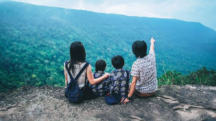 Map of Thailand Family Holiday